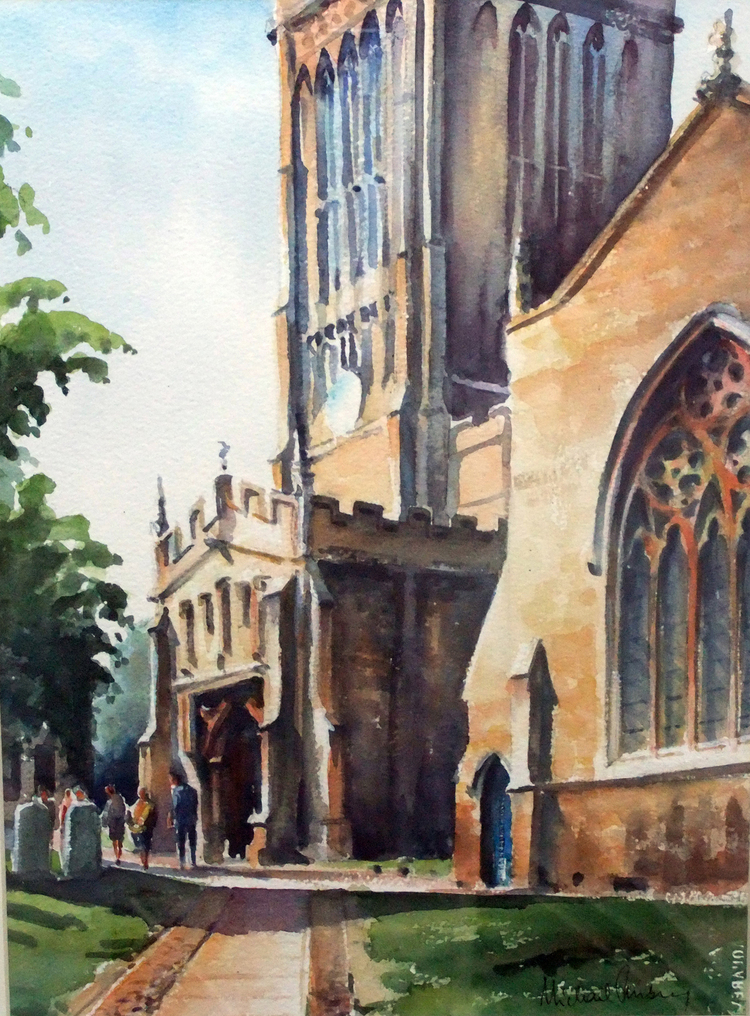 After the service, Oundle