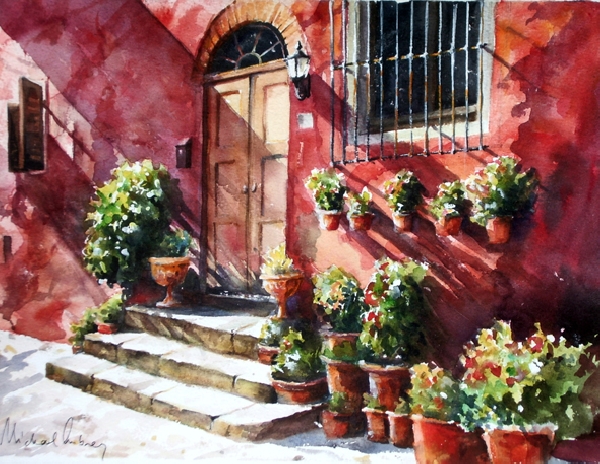 Doorway in Tuscany
