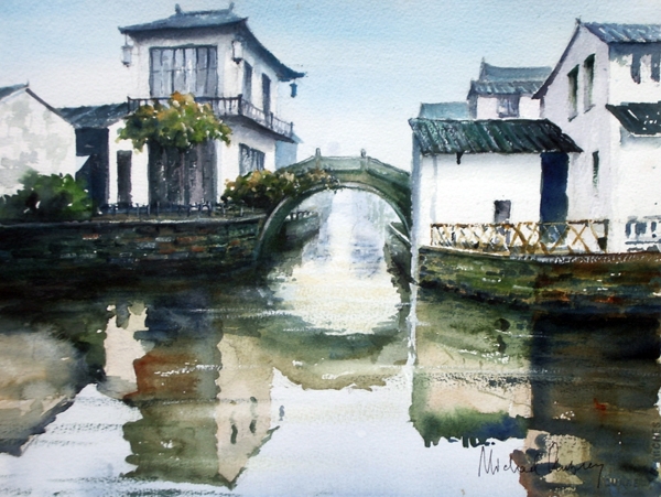 Evening in Zhou Zhuang