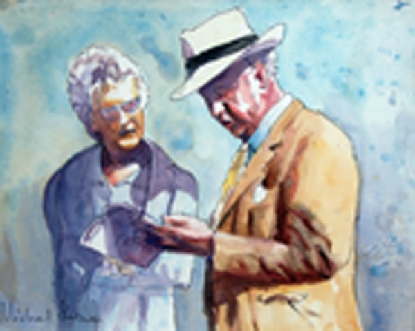 Consulting the form book, Huntingdon races
