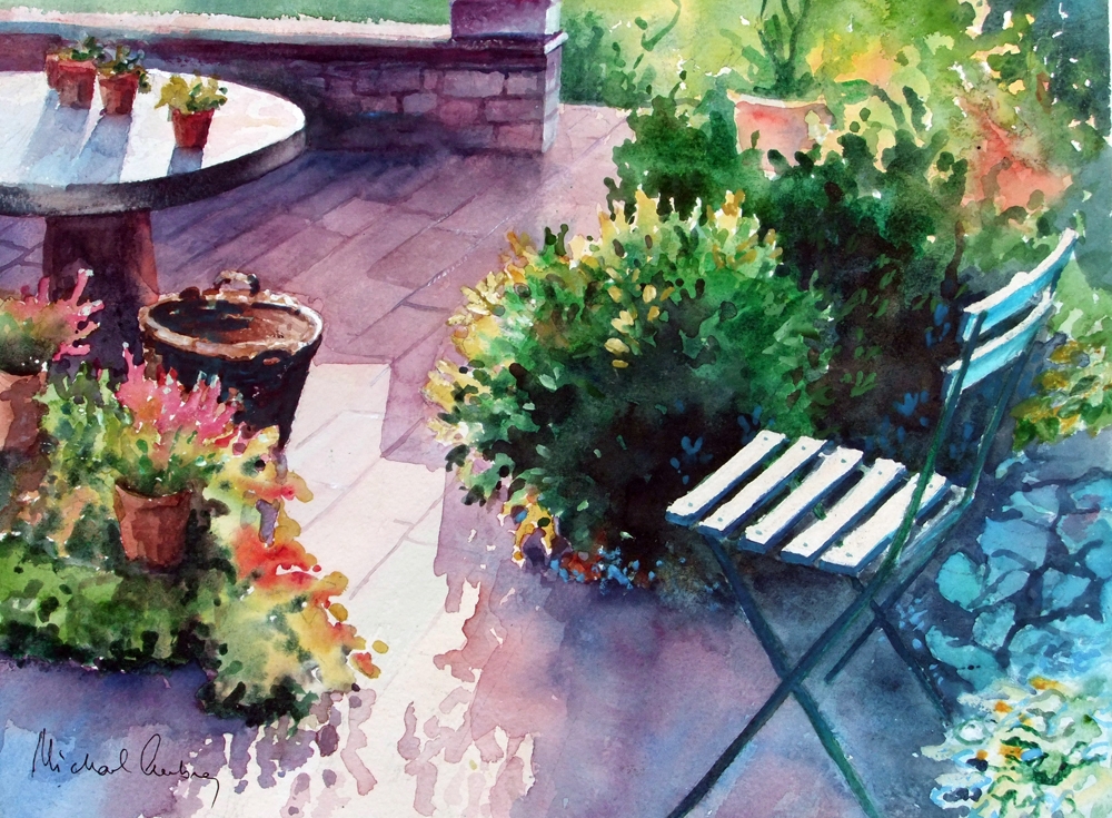 The garden chair